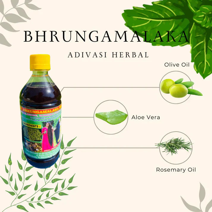 Adivasi Herbal Hair Oil🌿